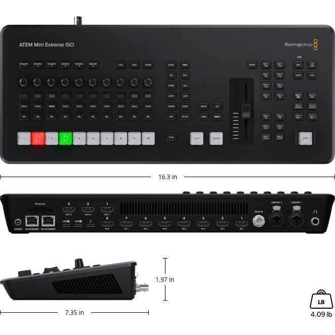 Blackmagic Design ATEM Mini Extreme ISO G2 Switcher