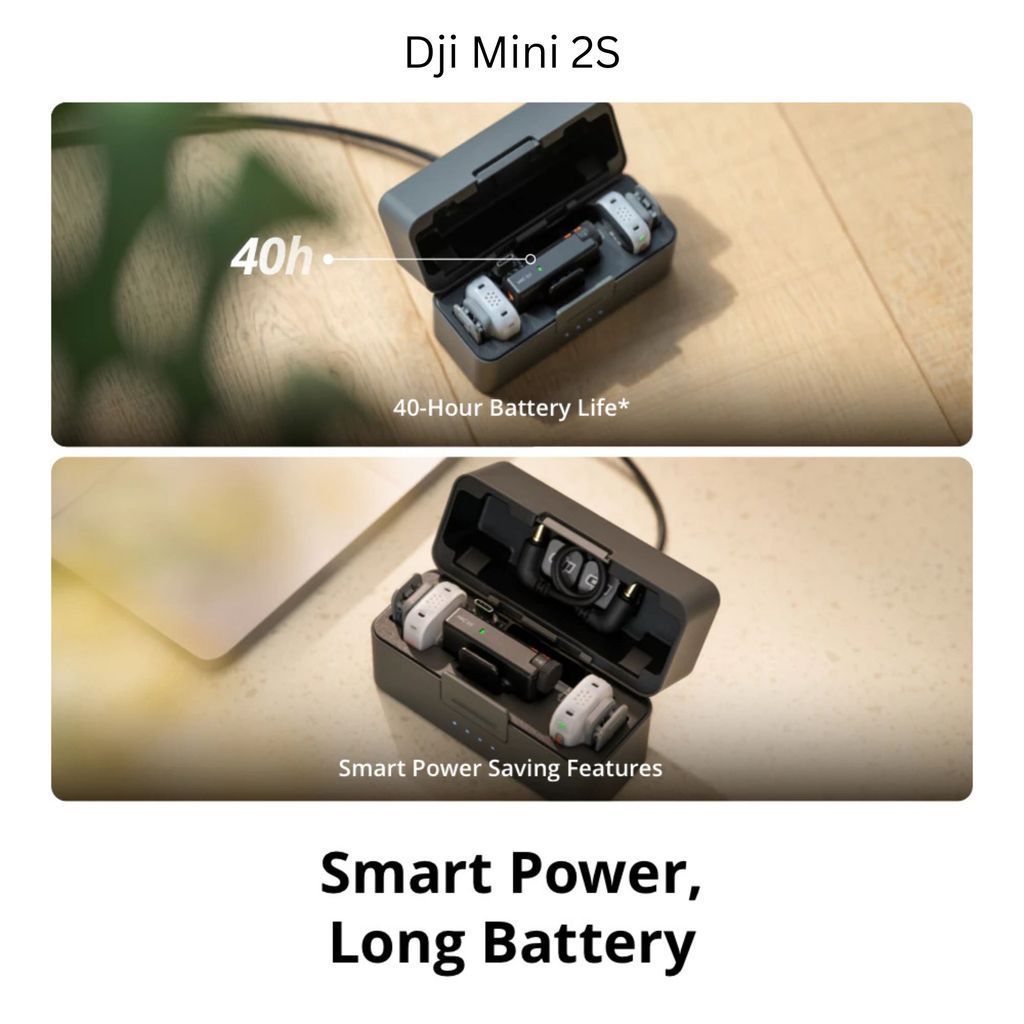 DJI Mic Mini 2 & 2S Mini Wireless 2-Level Noise cancelling Collar Microphone High-Quality Audio mini 2 s mini2s mini2