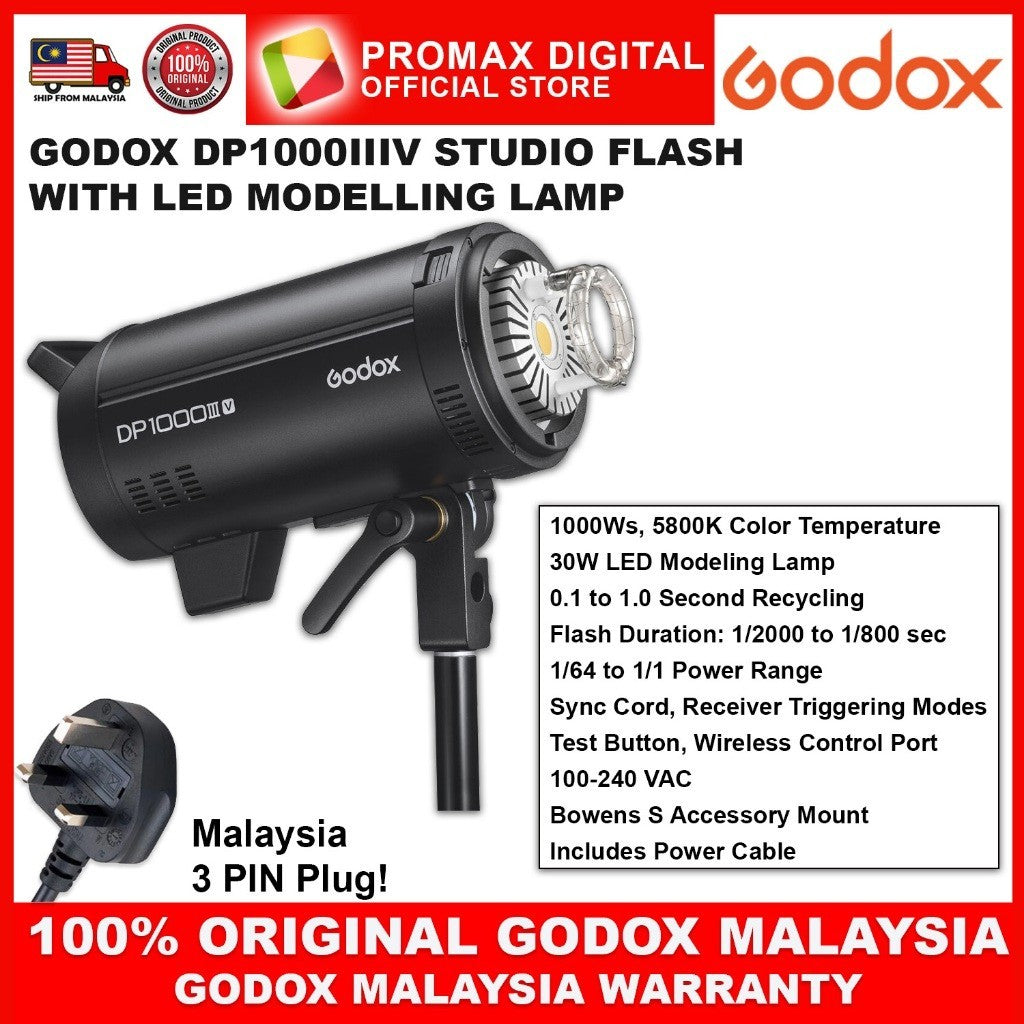 GODOX DP400III-V DP600III-V DP800III-V DP1000III-V LED STUDIO LIGHT FLASH WITH LED DP400 DP600 DP800