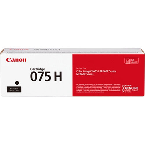 Canon Toner Cart 075 / 075H High-Capacity Toner Cartridge  LBP646Cdw LBP647Cdw MF662Cdw MF664Cdw MF667Cx