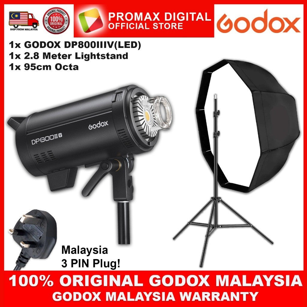 GODOX DP400III-V DP600III-V DP800III-V DP1000III-V LED STUDIO LIGHT FLASH WITH LED DP400 DP600 DP800