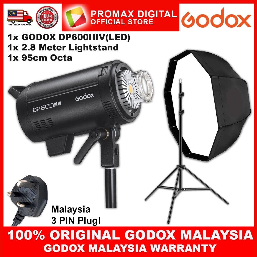 GODOX DP400III-V DP600III-V DP800III-V DP1000III-V LED STUDIO LIGHT FLASH WITH LED DP400 DP600 DP800
