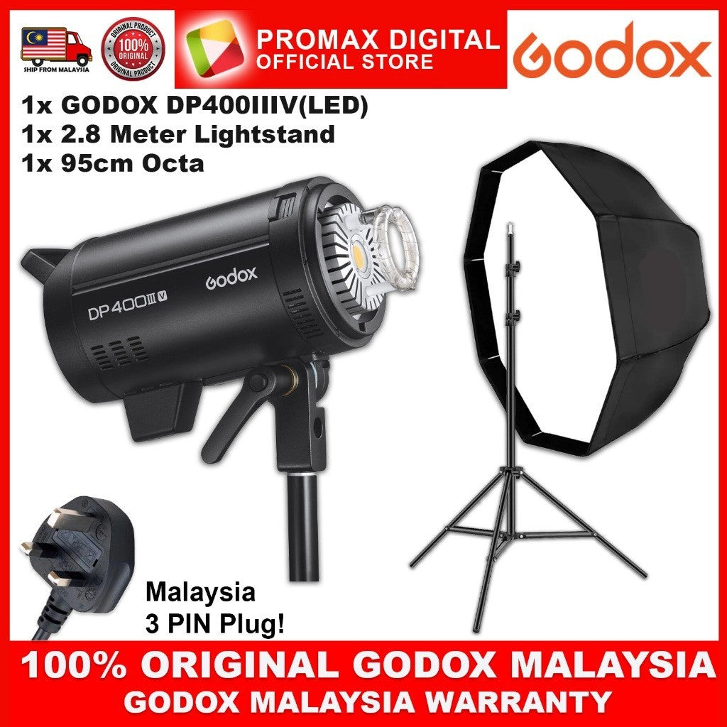 GODOX DP400III-V DP600III-V DP800III-V DP1000III-V LED STUDIO LIGHT FLASH WITH LED DP400 DP600 DP800