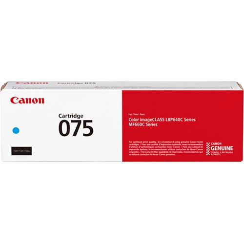 Canon Toner Cart 075 / 075H High-Capacity Toner Cartridge  LBP646Cdw LBP647Cdw MF662Cdw MF664Cdw MF667Cx