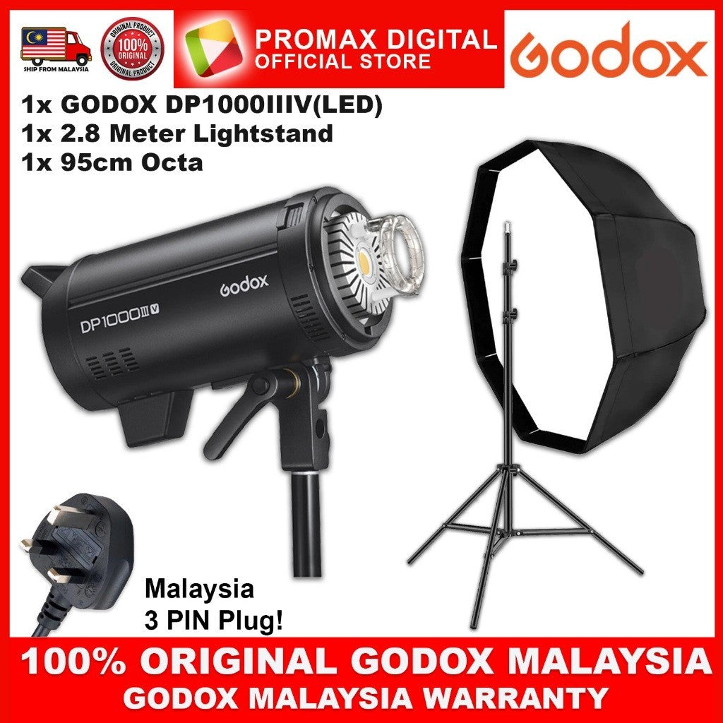 GODOX DP400III-V DP600III-V DP800III-V DP1000III-V LED STUDIO LIGHT FLASH WITH LED DP400 DP600 DP800