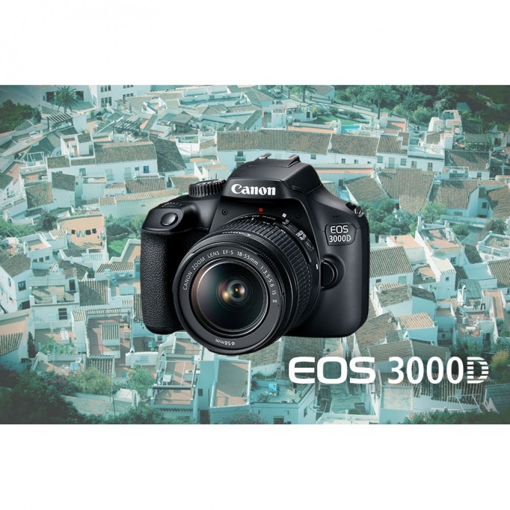 Advance Package !! Canon EOS 3000D Kit ( EF-S 18-55mm III ) Canon Malaysia 1 Years Warranty Original Advance Package !! Canon EOS 3000D Kit ( EF-S 18-55mm III ) Canon Malaysia 1 Years Warranty Original