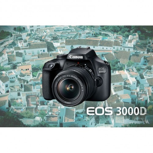 Advance Package !! Canon EOS 3000D Kit ( EF-S 18-55mm III ) Canon Malaysia 1 Years Warranty Original