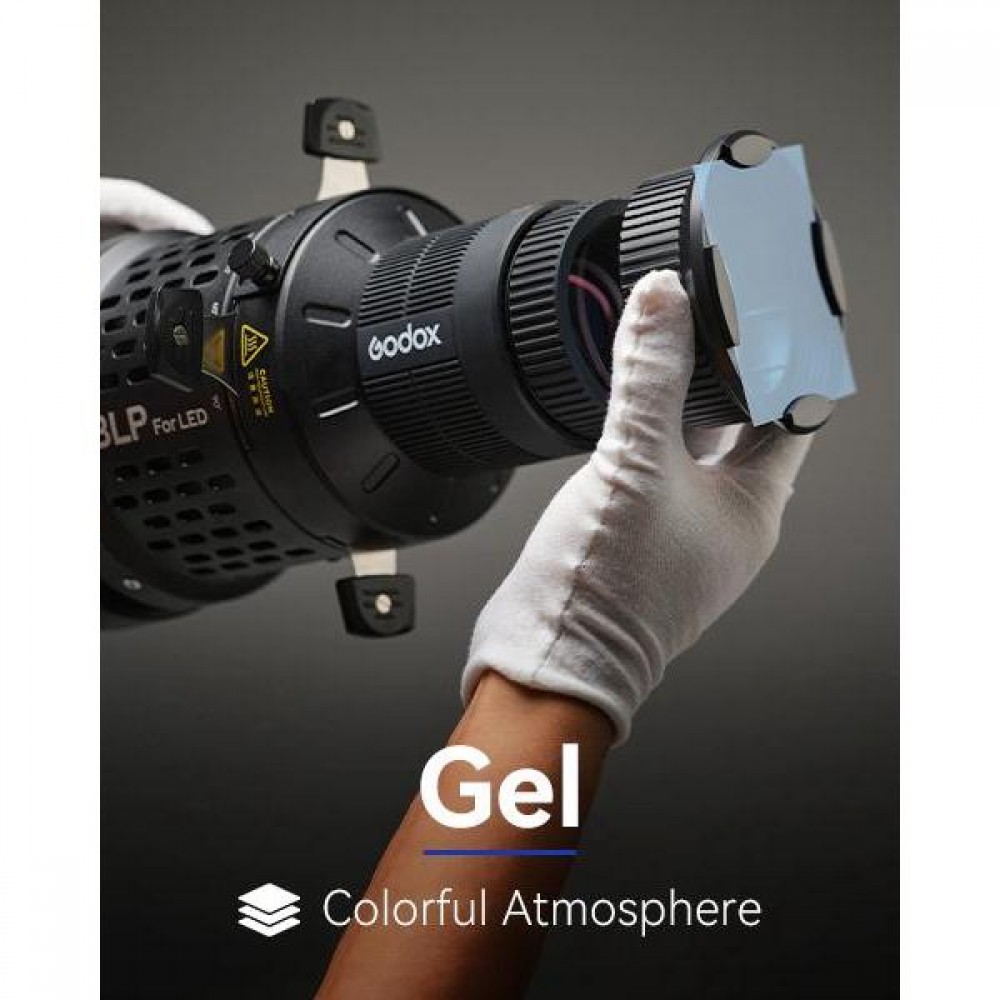 GODOX BLP LED Light Projection Attachment 360 Superior Light Shaping - bowen GODOX BLP LED Light Projection Attachment 360 Superior Light Shaping - bowen