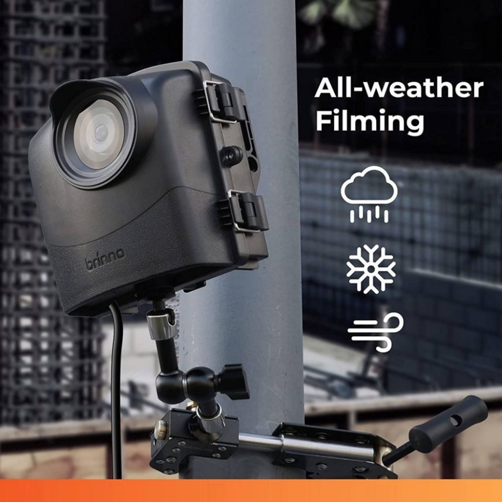 Brinno BCC2000 Plus & BCC2000 Plus Solar Power Construction Time Lapse Bundle Brinno BCC2000 Plus & BCC2000 Plus Solar Power Construction Time Lapse Bundle