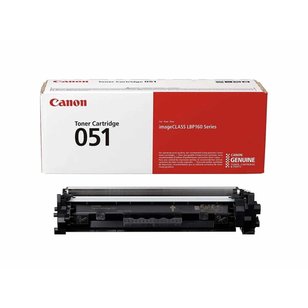 Canon 051 / 051H Black Toner for use with imageCLASS LBP162dw, MF266dn / MF269dw Canon 051 / 051H Black Toner for use with imageCLASS LBP162dw, MF266dn / MF269dw