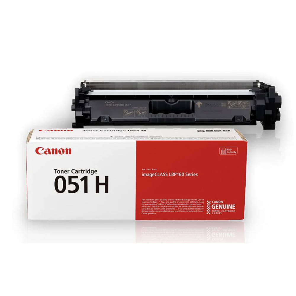 Canon 051 / 051H Black Toner for use with imageCLASS LBP162dw, MF266dn / MF269dw Canon 051 / 051H Black Toner for use with imageCLASS LBP162dw, MF266dn / MF269dw