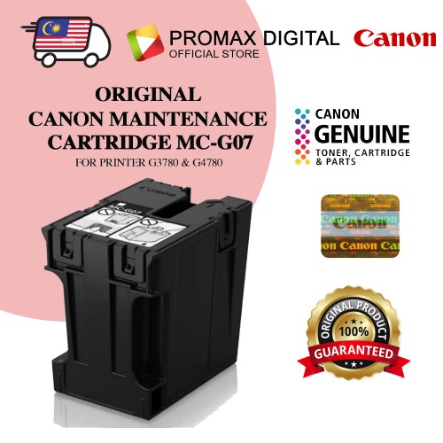 Canon Original MC-G07 Maintenance cartridge for Canon Printers PIXMA G3780 / G4780