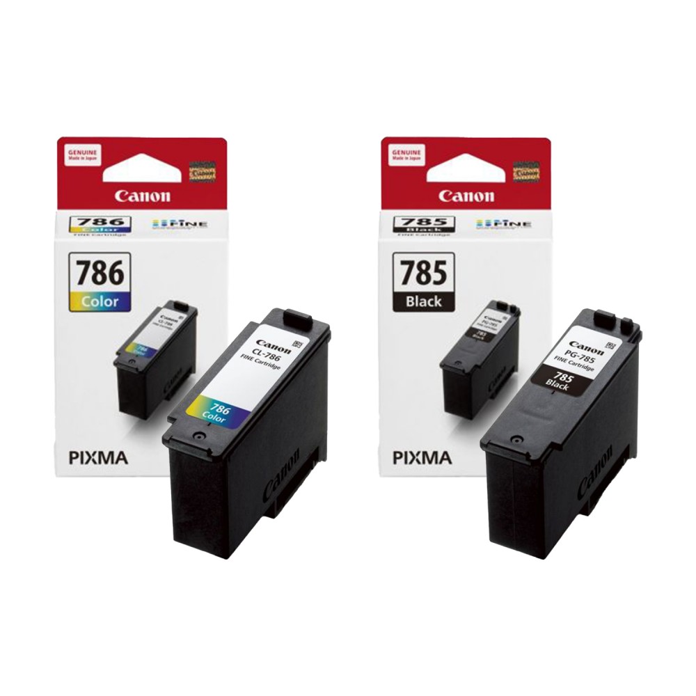 Original Canon PG-785 PG-785 XL CL-786 CL-786 XL Inkjet Consumable Ink Cartridge for Printer TS7770 / TS7770A Original Canon PG-785 PG-785 XL CL-786 CL-786 XL Inkjet Consumable Ink Cartridge for Printer TS7770 / TS7770A