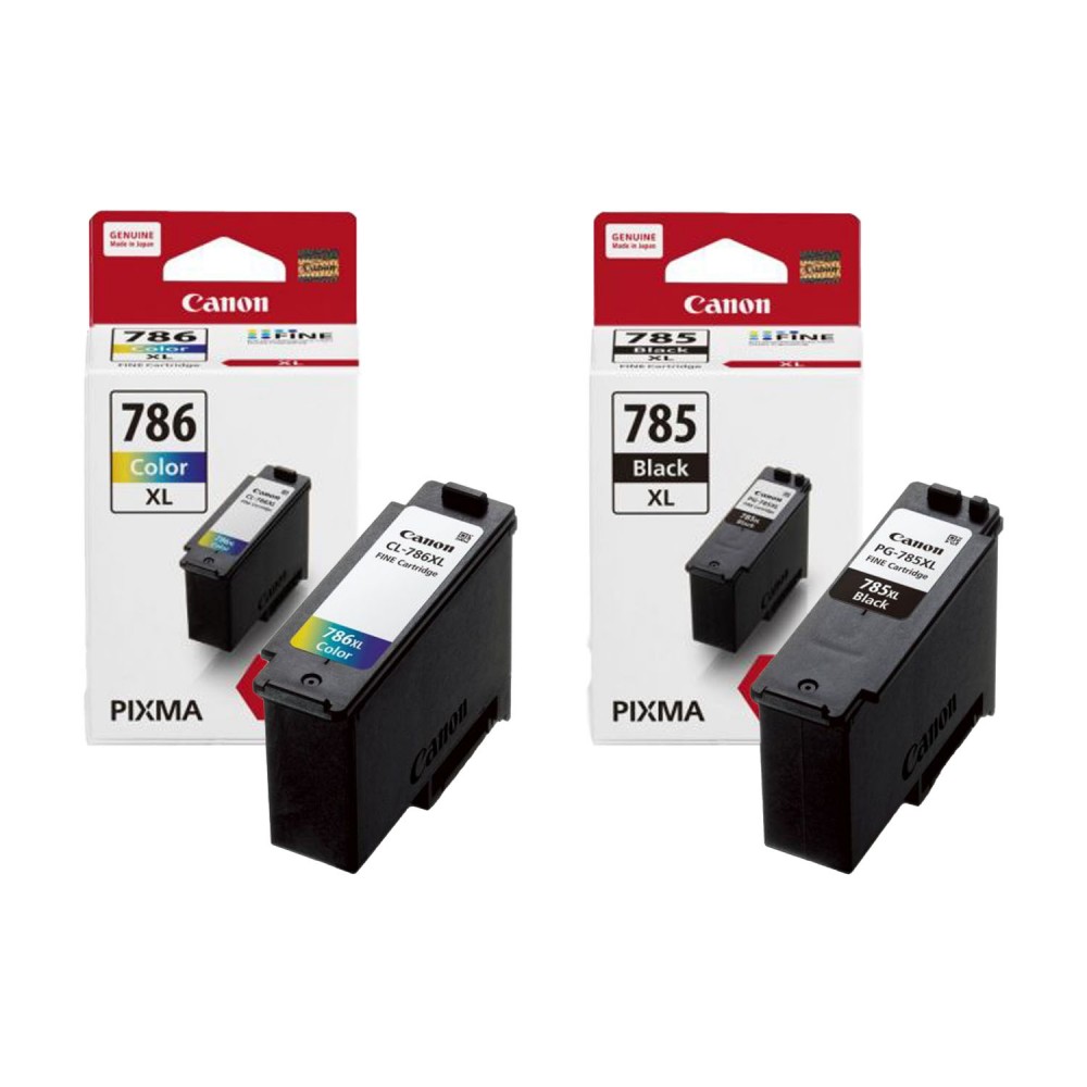 Original Canon PG-785 PG-785 XL CL-786 CL-786 XL Inkjet Consumable Ink Cartridge for Printer TS7770 / TS7770A Original Canon PG-785 PG-785 XL CL-786 CL-786 XL Inkjet Consumable Ink Cartridge for Printer TS7770 / TS7770A