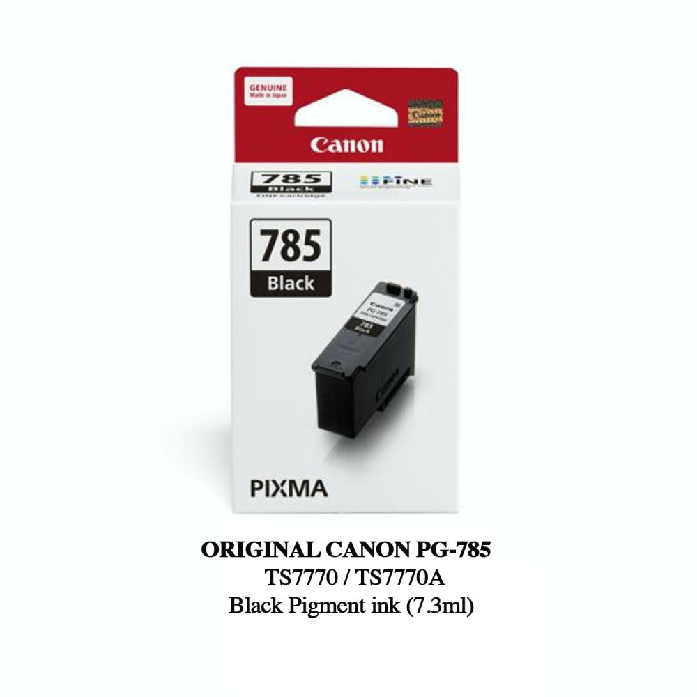 Original Canon PG-785 PG-785 XL CL-786 CL-786 XL Inkjet Consumable Ink Cartridge for Printer TS7770 / TS7770A Original Canon PG-785 PG-785 XL CL-786 CL-786 XL Inkjet Consumable Ink Cartridge for Printer TS7770 / TS7770A