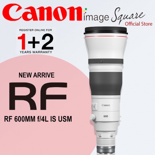 Canon RF 600mm f4L IS USM 100% ORIGINAL CANON MALAYSIA