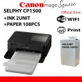 Canon Selphy CP-1500 Wireless mobile Portable Printer - 1 Year Canon Warranty ( replacement for CP-1300 ) Canon Selphy CP-1500 Wireless mobile Portable Printer - 1 Year Canon Warranty ( replacement for CP-1300 )