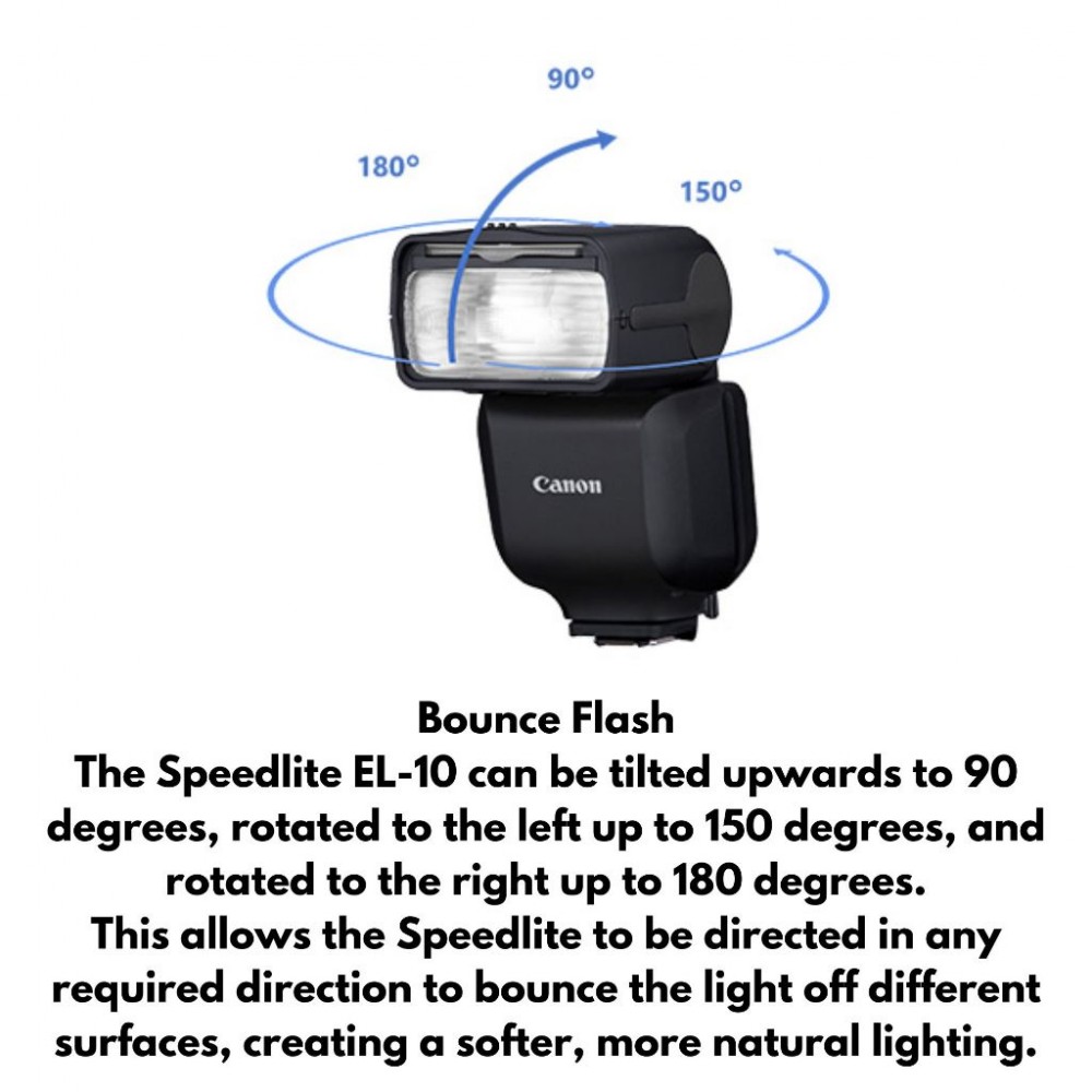 Canon Speedlite EL-10 Lightweight and Powerful Flash Photography Essential Canon Speedlite EL-10 Lightweight and Powerful Flash Photography Essential