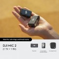 DJI MIC 2 (2TX + 1RX + Charging Case) & DJI MIC 2 (1TX + 1RX) Wireless Microphone for Pro-Level Audio DJI MIC 2 (2TX + 1RX + Charging Case) & DJI MIC 2 (1TX + 1RX) Wireless Microphone for Pro-Level Audio