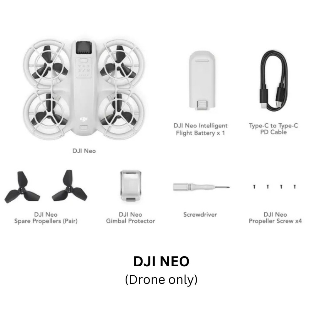 DJI Neo Drone - Ultra-Light Palm-Sized Drone DJI Neo Drone - Ultra-Light Palm-Sized Drone