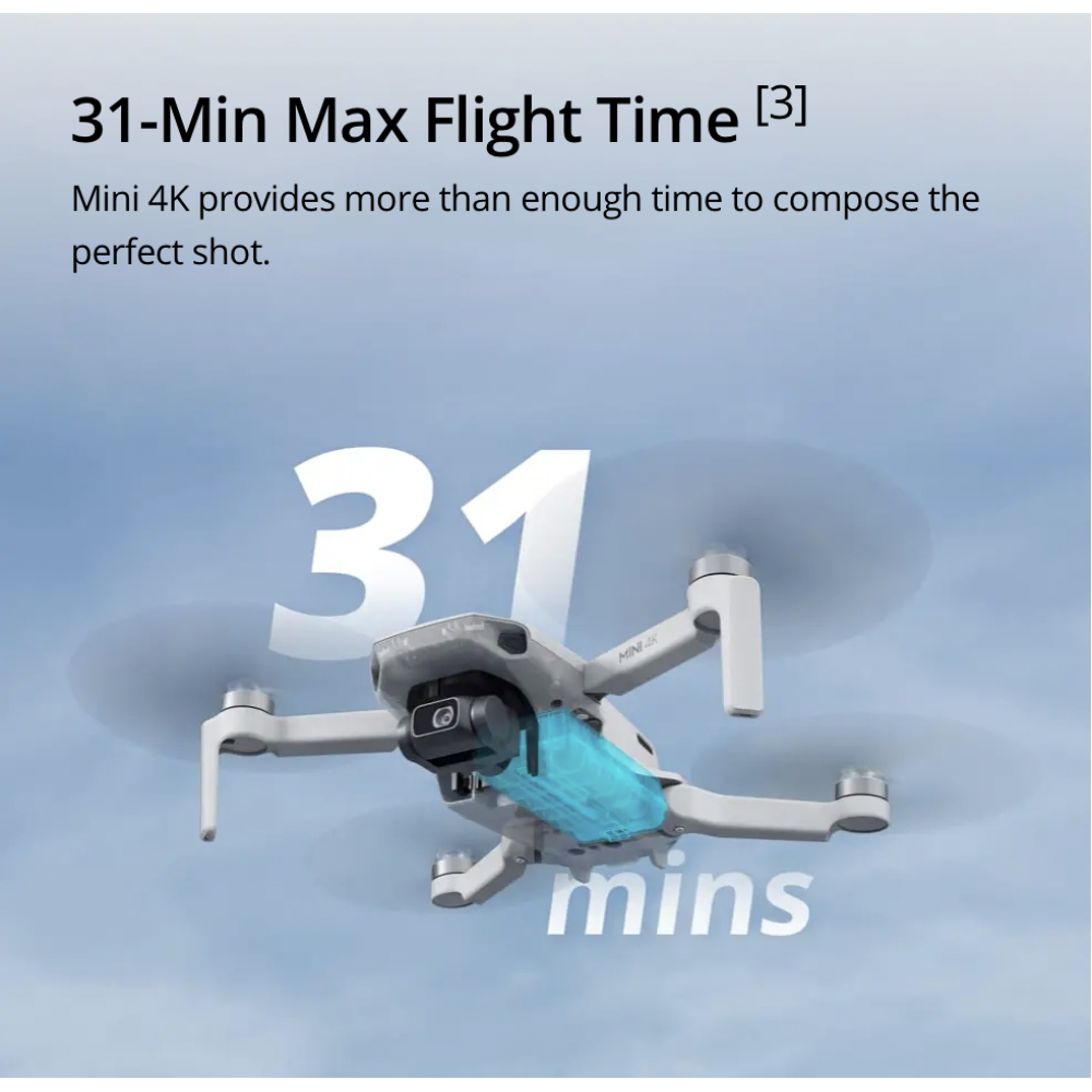 DJI Mini 4K Drone and DJI Mini 4K Drone Fly More Combo - Under 249 g | Easy To Use | Intelligent Modes | 31-Min Max Flight Time | 38 kph (Level 5) Wind Resistance DJI Mini 4K Drone and DJI Mini 4K Drone Fly More Combo - Under 249 g | Easy To Use | Intelligent Modes | 31-Min Max Flight Time | 38 kph (Level 5) Wind Resistance