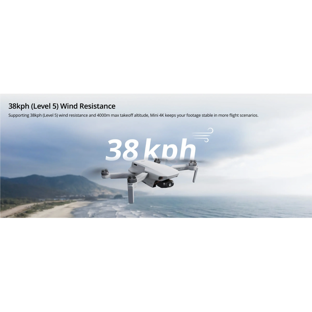 DJI Mini 4K Drone and DJI Mini 4K Drone Fly More Combo - Under 249 g | Easy To Use | Intelligent Modes | 31-Min Max Flight Time | 38 kph (Level 5) Wind Resistance DJI Mini 4K Drone and DJI Mini 4K Drone Fly More Combo - Under 249 g | Easy To Use | Intelligent Modes | 31-Min Max Flight Time | 38 kph (Level 5) Wind Resistance