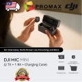 DJI Mic Mini (2 TX + 1 RX + Charging Case) DJI Mic Mini (2 TX + 1 RX + Charging Case)