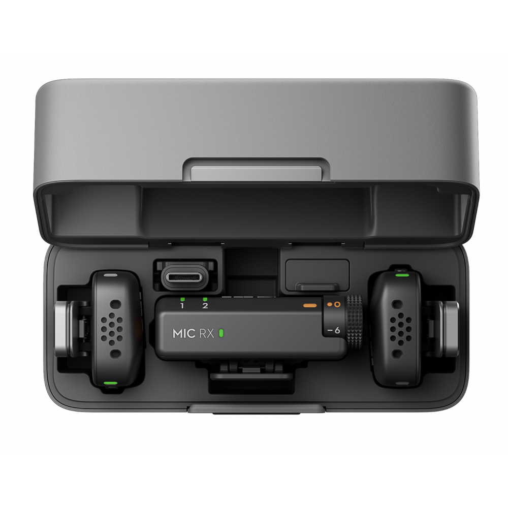 DJI Mic Mini (2 TX + 1 RX + Charging Case) DJI Mic Mini (2 TX + 1 RX + Charging Case)