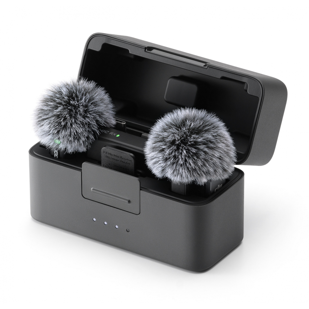 DJI Mic Mini (2 TX + 1 RX + Charging Case) DJI Mic Mini (2 TX + 1 RX + Charging Case)