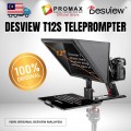 Desview Besview T12S Foldable Portable Teleprompter with Remote Control / High Display Glass Desview Besview T12S Foldable Portable Teleprompter with Remote Control / High Display Glass