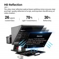 Desview Besview T12S Foldable Portable Teleprompter with Remote Control / High Display Glass Desview Besview T12S Foldable Portable Teleprompter with Remote Control / High Display Glass