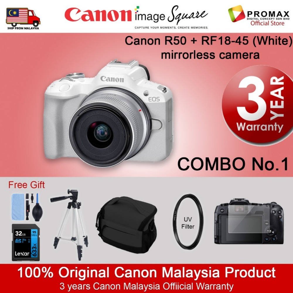 Canon EOS R50 with RF-S 18-45mm IS STM LENS Canon EOS R50 with RF-S 18-45mm IS STM LENS