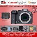 CANON EOS R7 with RF-S 18-45MM IS STM - FREE Canon Mount Adapter and Memory Card / Mirrorless Camera CANON EOS R7 with RF-S 18-45MM IS STM - FREE Canon Mount Adapter and Memory Card / Mirrorless Camera