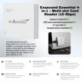 EXASCEND 4-in-1 Multi-Slot Card Reader / CFexpress Type B / CFast 2.0 / SD / Micro SD Card Readers EXASCEND 4-in-1 Multi-Slot Card Reader / CFexpress Type B / CFast 2.0 / SD / Micro SD Card Readers