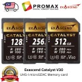 Exascend 128GB / 256GB / 512GB Catalyst UHS-II SDXC V60 Memory SD Card Exascend 128GB / 256GB / 512GB Catalyst UHS-II SDXC V60 Memory SD Card