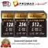 Exascend 128GB / 256GB / 512GB Catalyst UHS-II SDXC V60 Memory SD Card