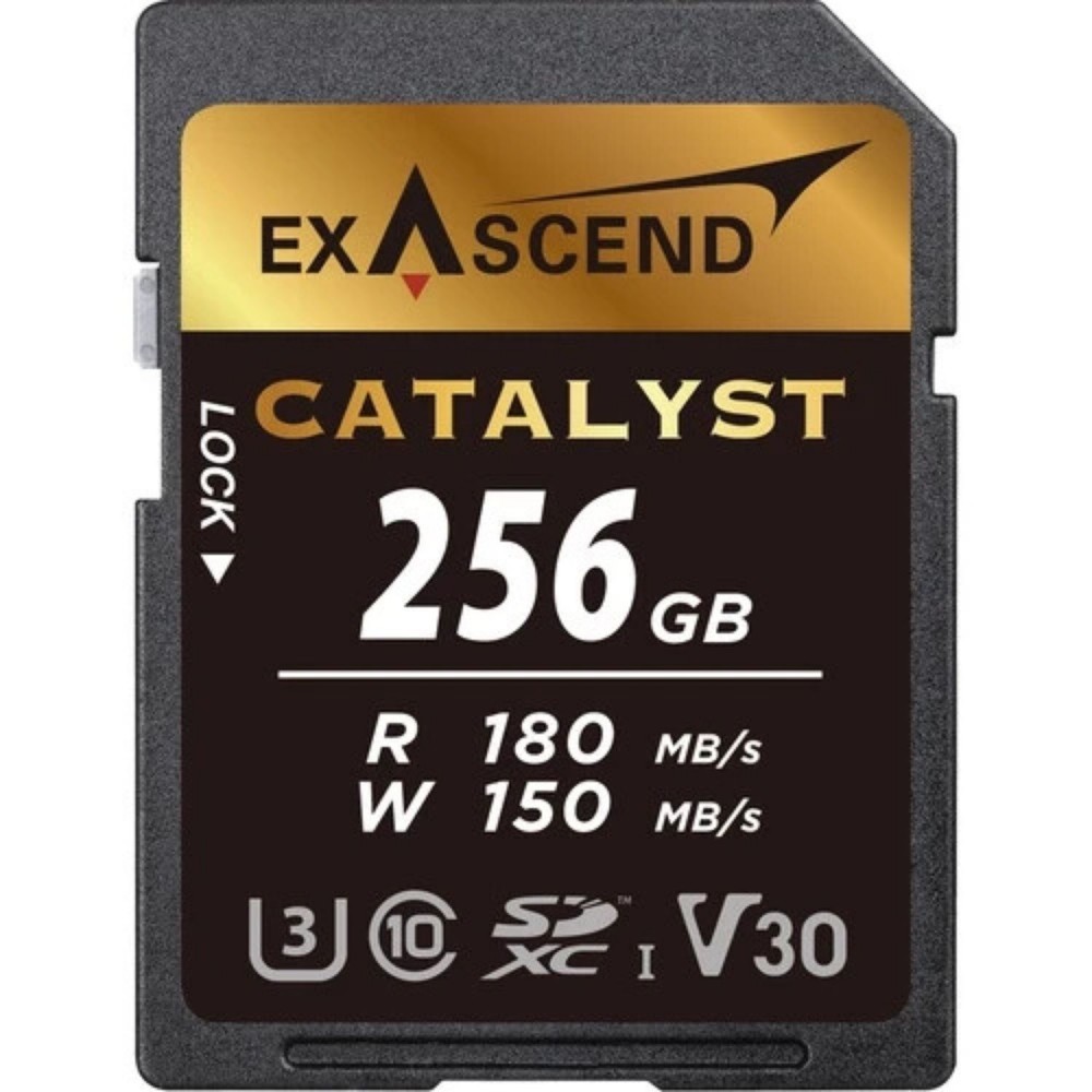 Exascend Catalyst V30 USH-I SDXC Memory Card SD Exascend Catalyst V30 USH-I SDXC Memory Card SD