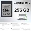 Exascend ESSENTIAL PRO Gen 4 CFexpress 4.0 Type A Cards 1TB / 512GB / 256GB Exascend ESSENTIAL PRO Gen 4 CFexpress 4.0 Type A Cards 1TB / 512GB / 256GB
