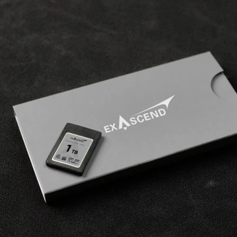 Exascend ESSENTIAL PRO Gen 4 CFexpress 4.0 Type A Cards 1TB / 512GB / 256GB Exascend ESSENTIAL PRO Gen 4 CFexpress 4.0 Type A Cards 1TB / 512GB / 256GB