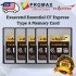 Exascend 120GB 180GB 240GB 360GB 480GB Essential CFExpress Type A Memory Card SD