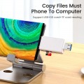 6 in 1 Otg Type C Card Reader Usb 2.0 TF Mirco SD Smart Memory Flash Drive Adapter 6 in 1 Otg Type C Card Reader Usb 2.0 TF Mirco SD Smart Memory Flash Drive Adapter
