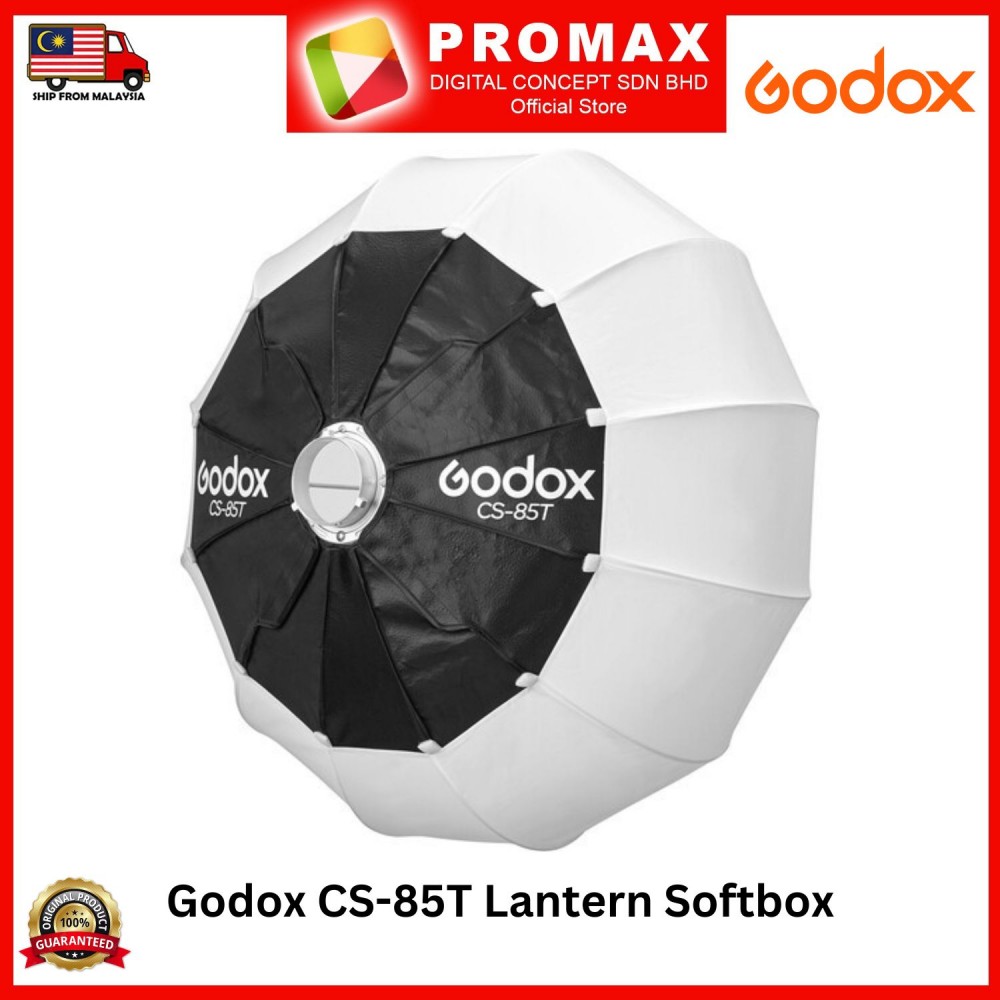 Godox CS-85T Lantern Softbox with Bowens Mount+ Skirt (Original Godox) Godox CS-85T Lantern Softbox with Bowens Mount+ Skirt (Original Godox)