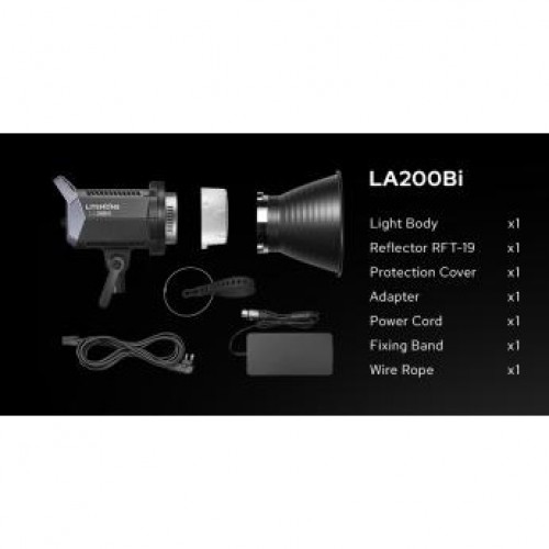 GODOX LITEMONS LA200BI BI COLOR LED VIDEO CINTINUOUS LIGHT 100% Original GODOX
