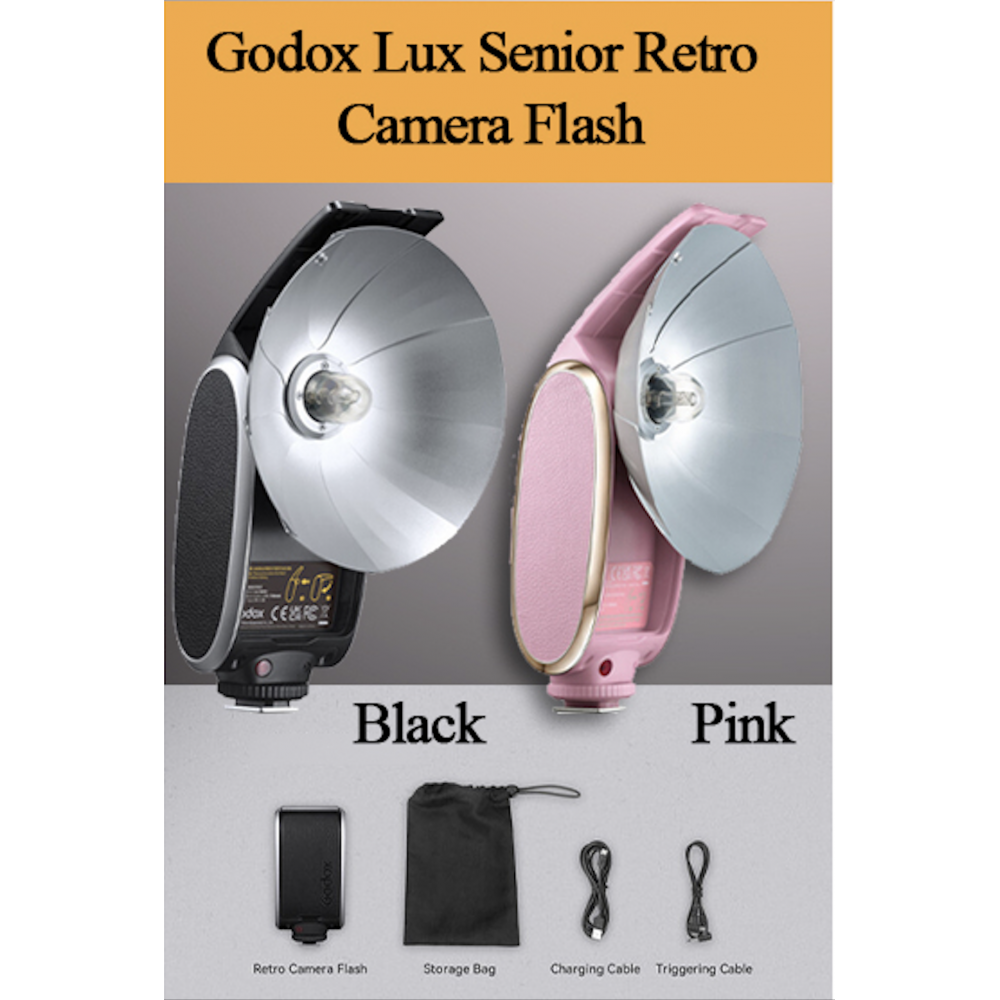 Godox Lux Senior Retro Camera Flash 100% Original GODOX Malaysia Godox Lux Senior Retro Camera Flash 100% Original GODOX Malaysia