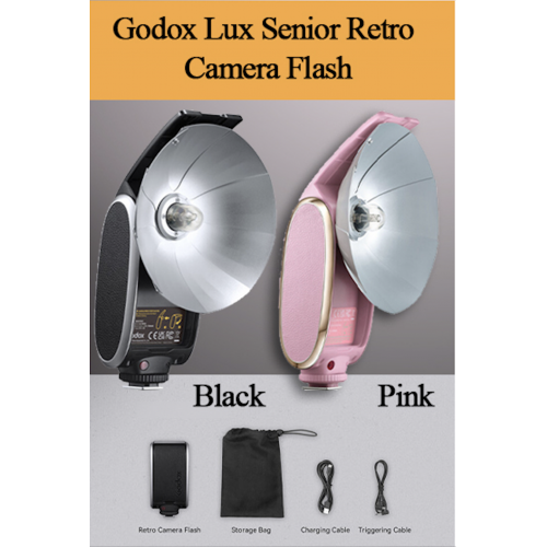 Godox Lux Senior Retro Camera Flash 100% Original GODOX Malaysia