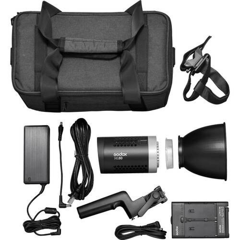 Godox ML60Bi color LED Video Light Silent Mode Potent Godox ML60Bi color LED Video Light Silent Mode Potent