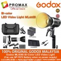 Godox ML60Bi color LED Video Light Silent Mode Potent Godox ML60Bi color LED Video Light Silent Mode Potent