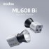 Godox ML60II Bi 70W Bi-Color Portable LED Video Light