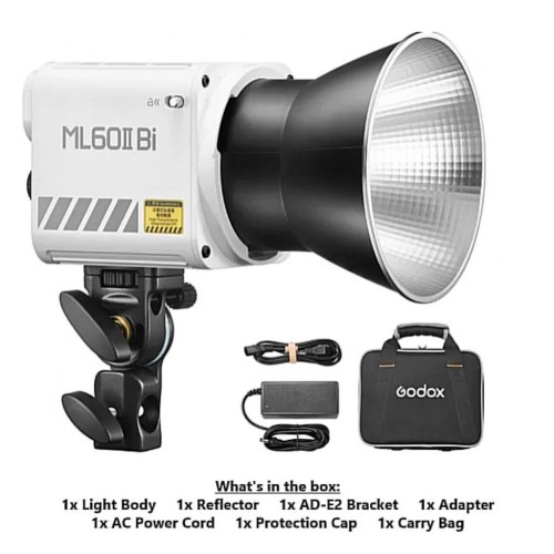 Godox ML60II Bi 70W Bi-Color Portable LED Video Light