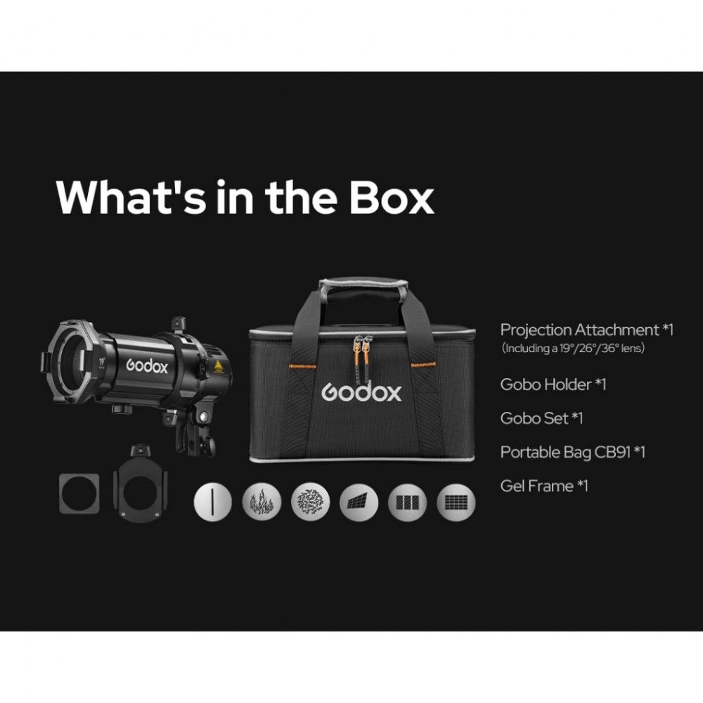 GODOX MINI LIGHT PROJECTOR MLP36K GODOX MINI LIGHT PROJECTOR MLP36K